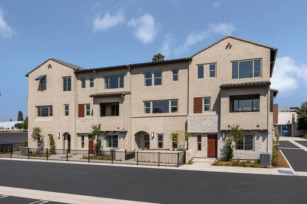 California apartment building